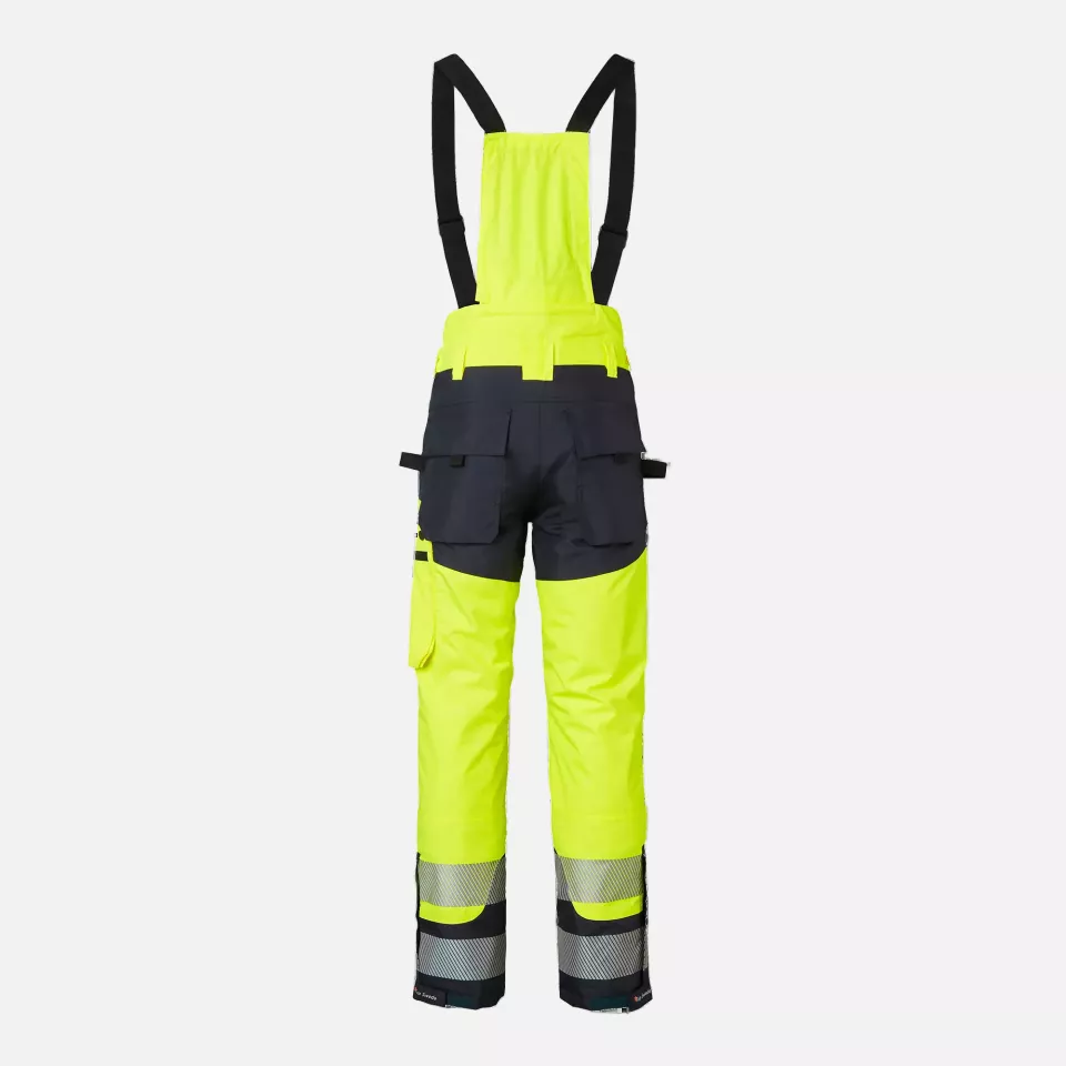 Top Swede 1000685983, Winter Trousers, High Vis Yellow/Navy, image 2, gallery thumbnail