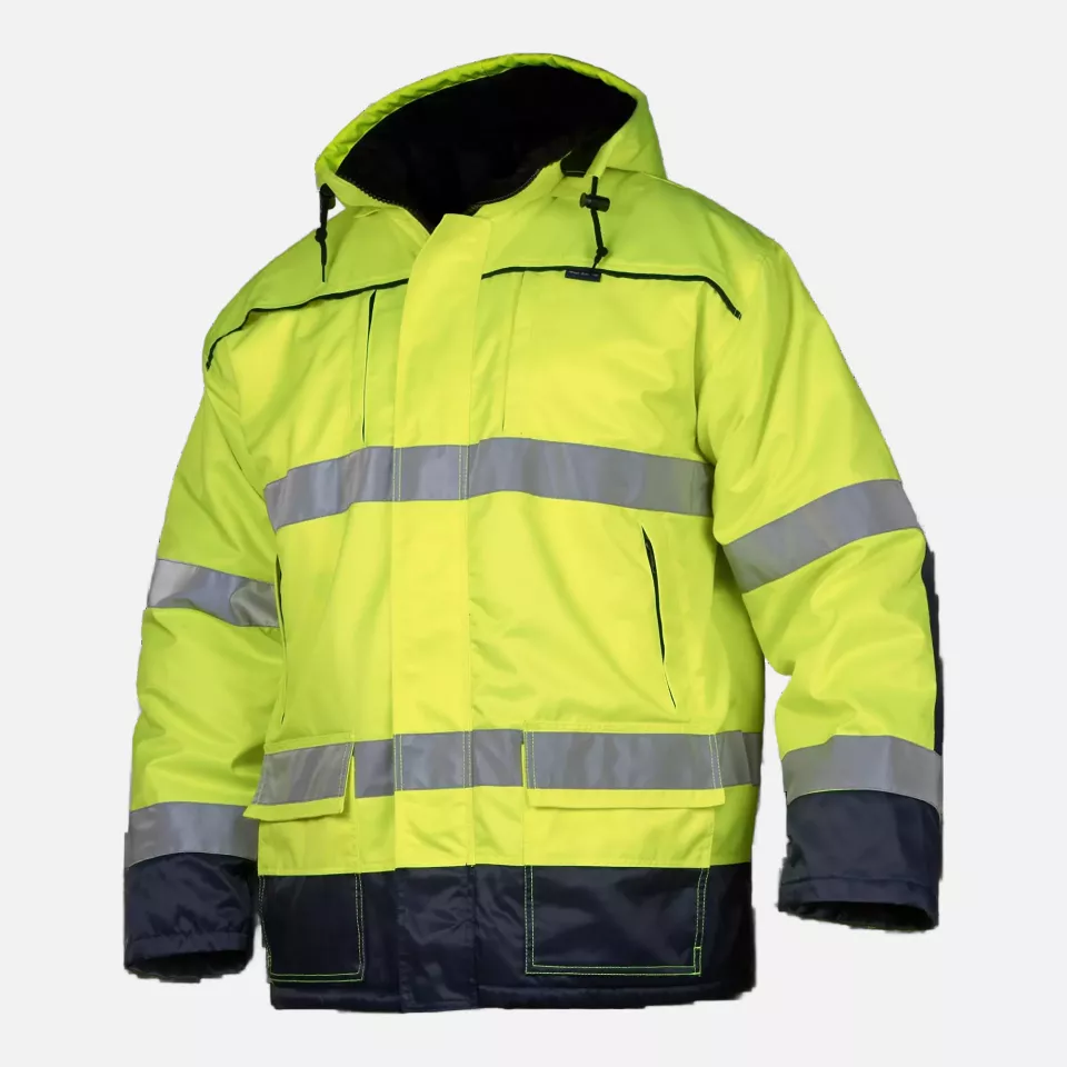 Top Swede 1000976983, Parka, Warnschutz-Gelb/Marineblau, image 1, gallery thumbnail