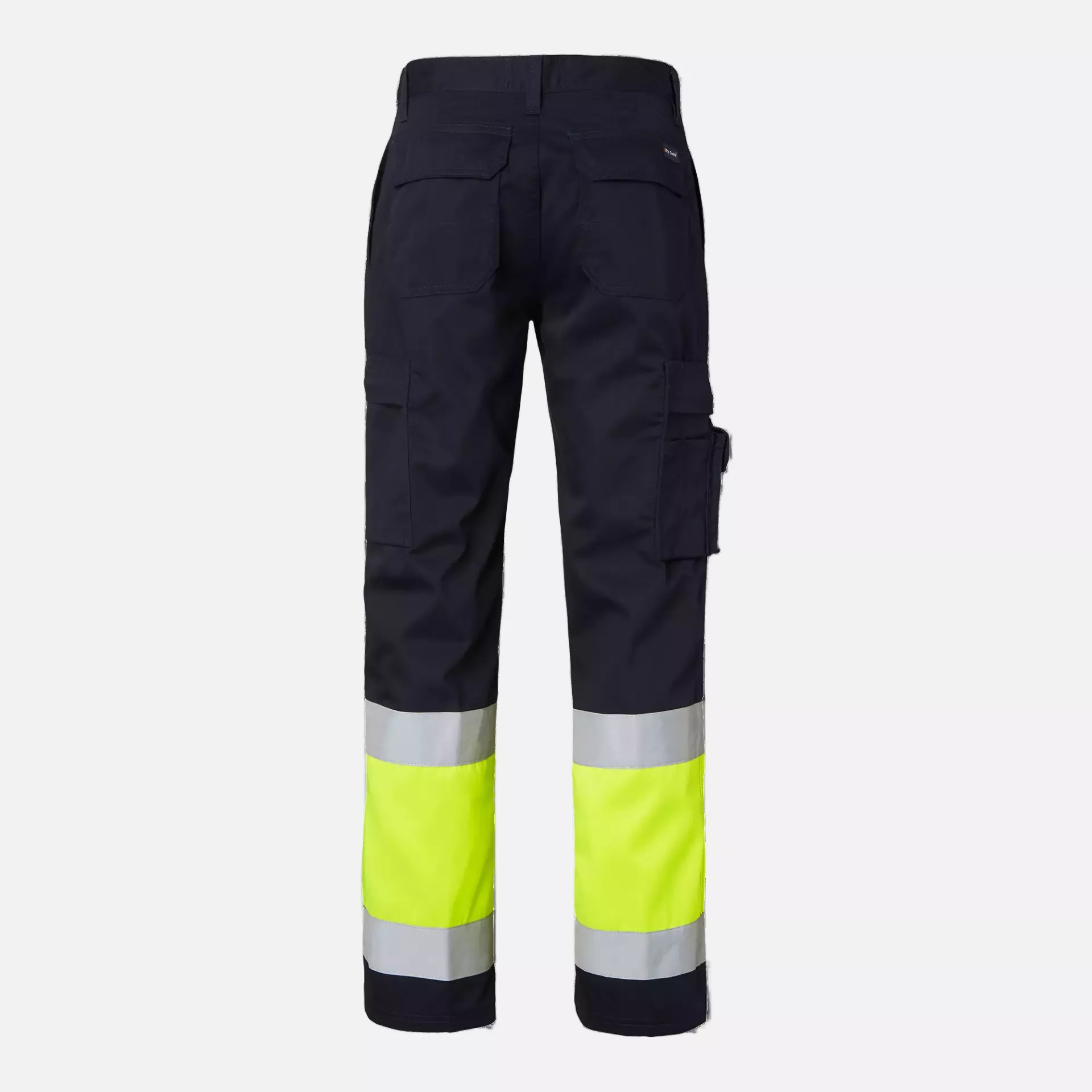 Top Swede 1000824960, Warnschutz-Arbeitshose, Marine/Leuchtgelb, image 2