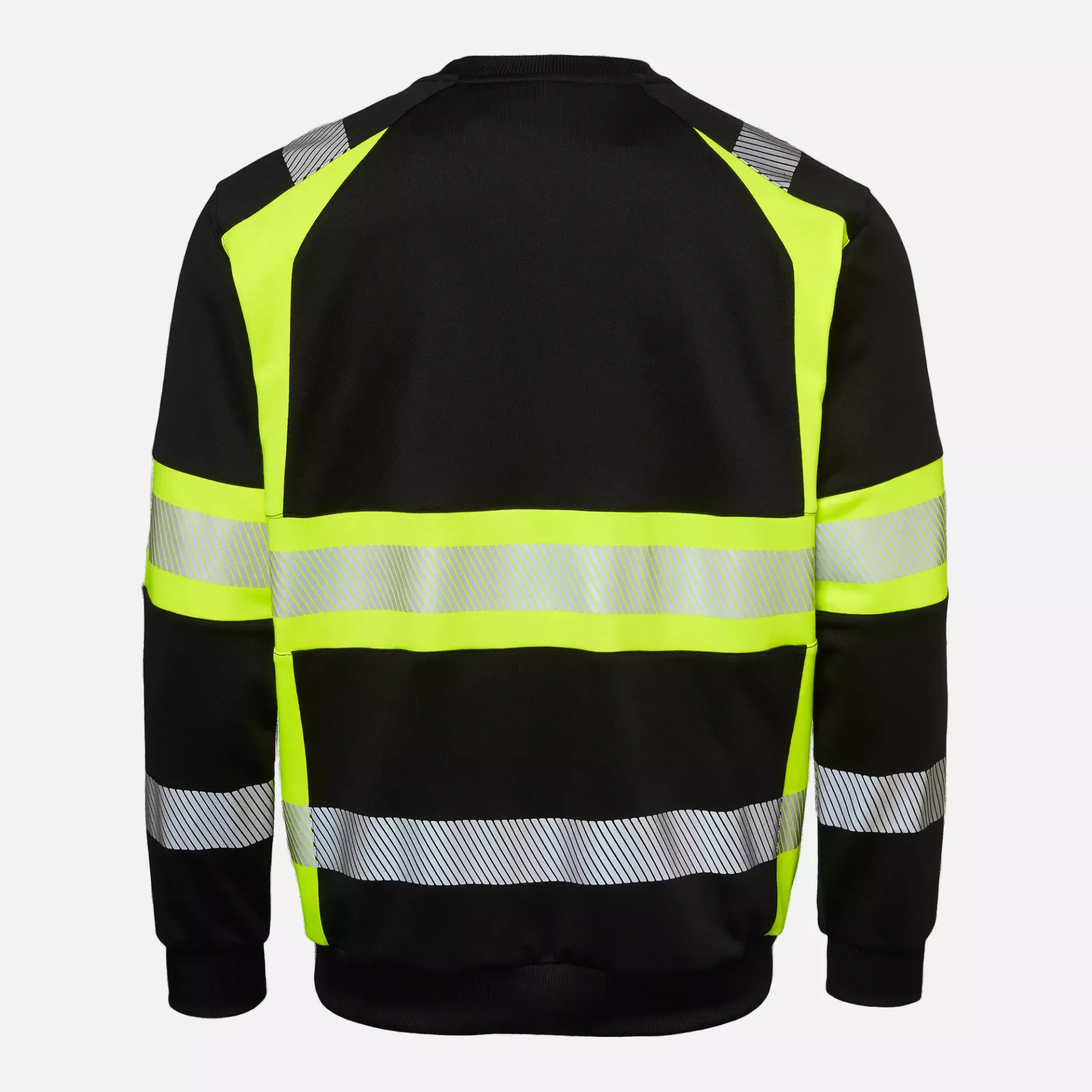 Top Swede 1001888914, Warnschutz-Sweatshirt, Schwarz/Gelb, image 2