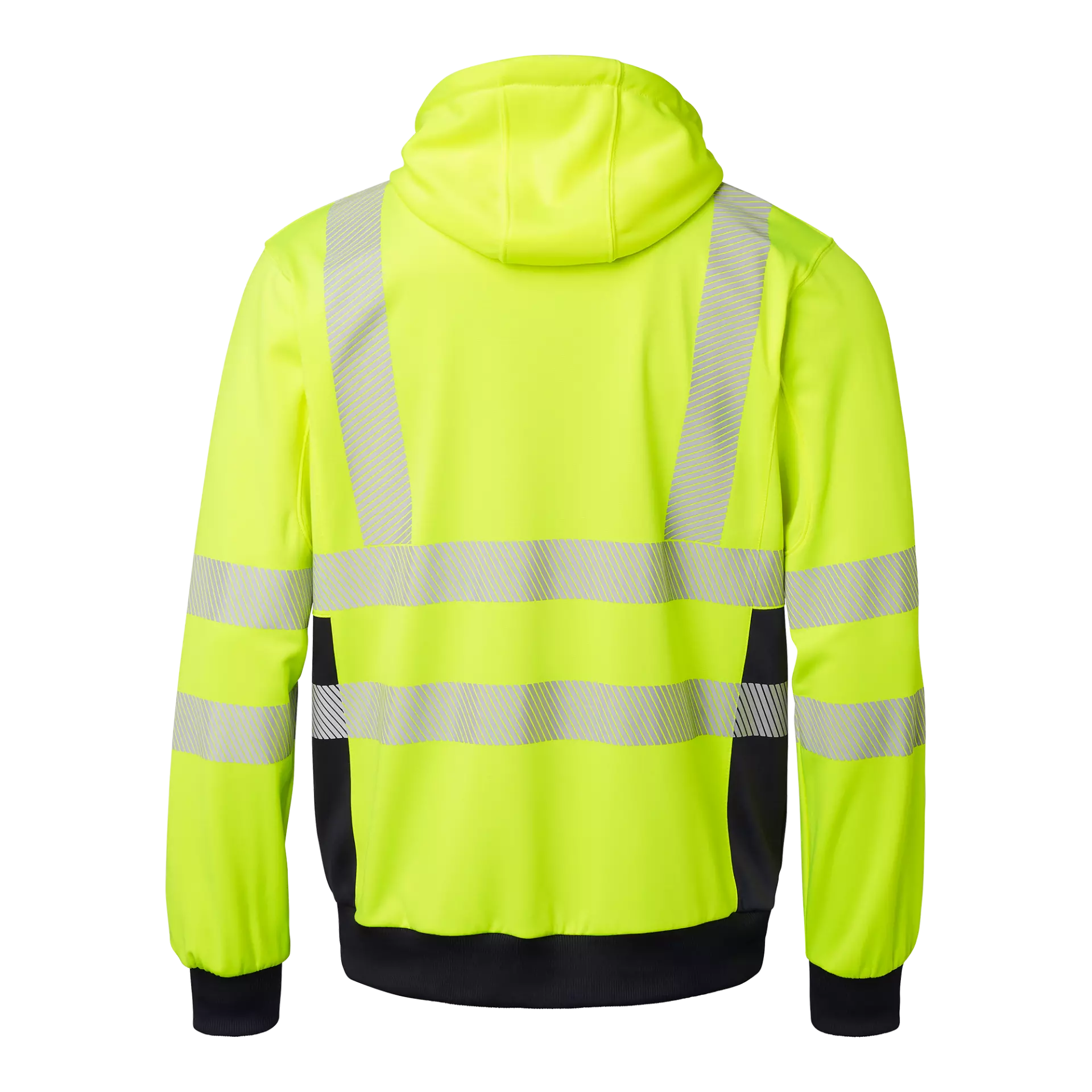 Top Swede 1000728983, High-Visibility Sweat Jacket, High Vis Yellow/Navy, image 2
