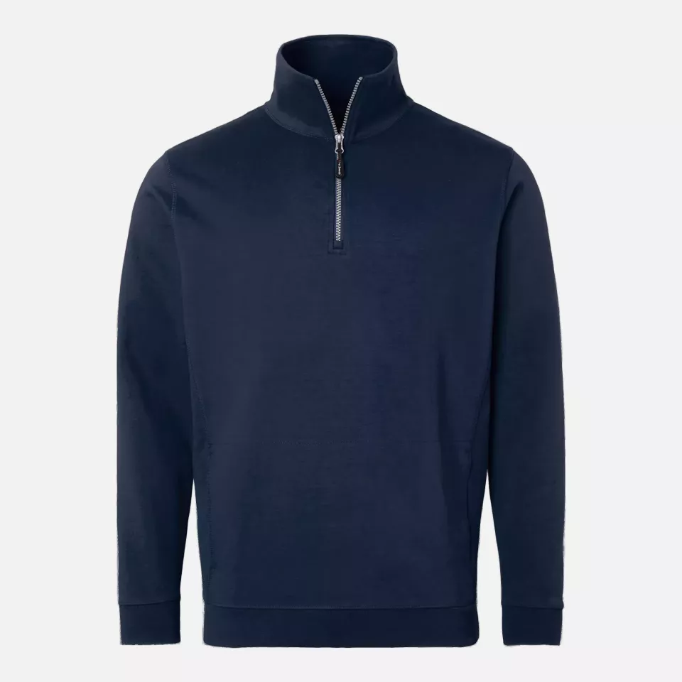 Top Swede 1000641403, Sweatshirt mit kurzem Reißverschluss, Marine, image 1, gallery thumbnail