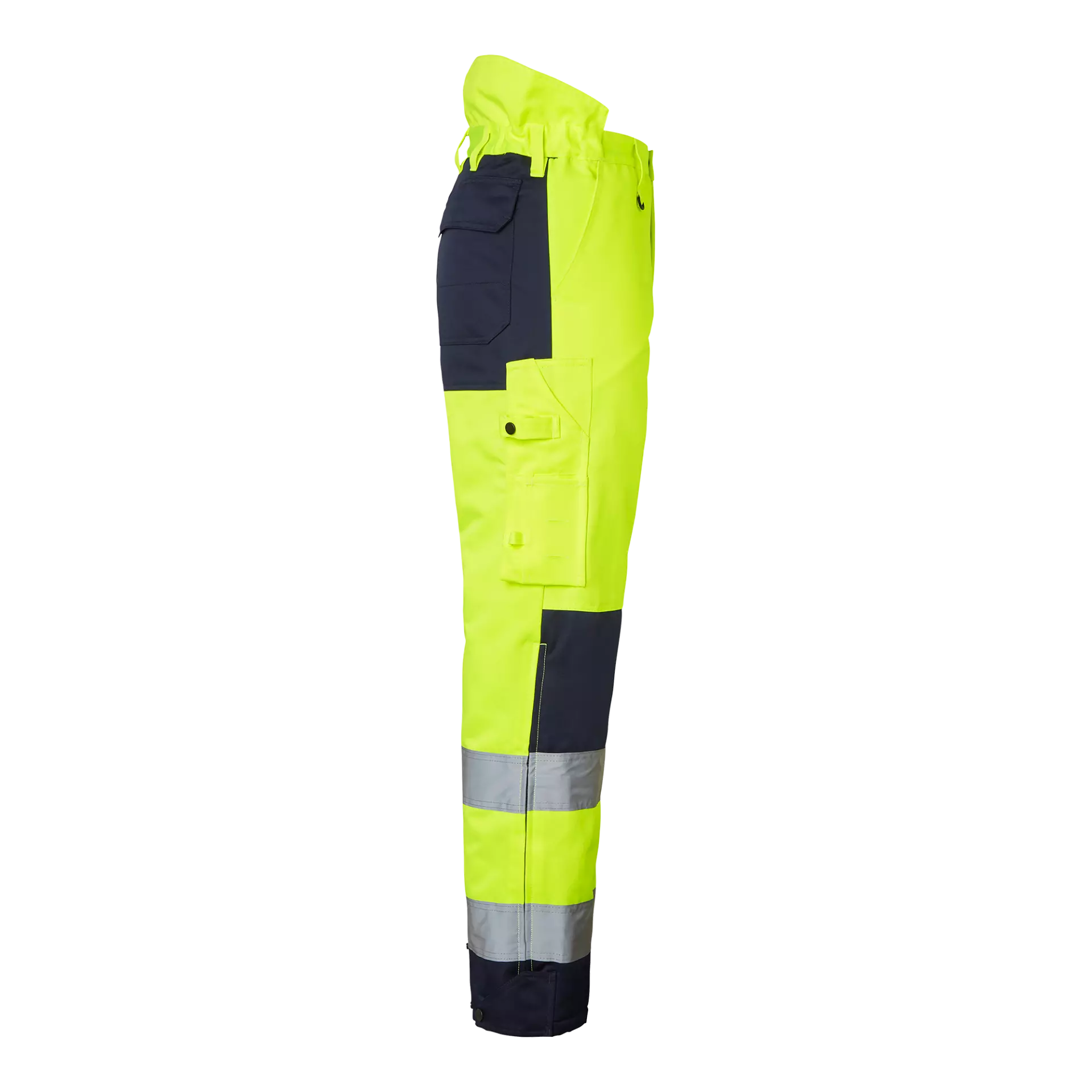 Top Swede 1000915983, Winter Trousers Hi-Vis, Yellow/Navy, image 3