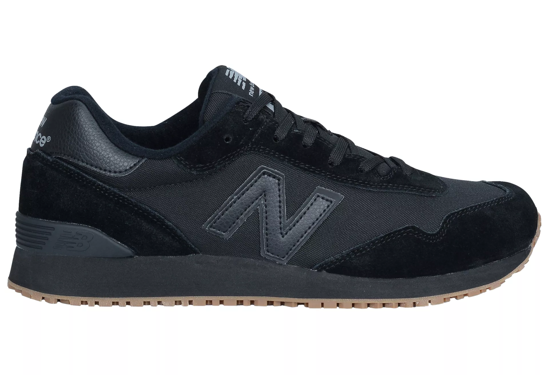 New Balance 515SRBK, 515 SR Slip Resistant Work Shoes, Size D, Black, image 1