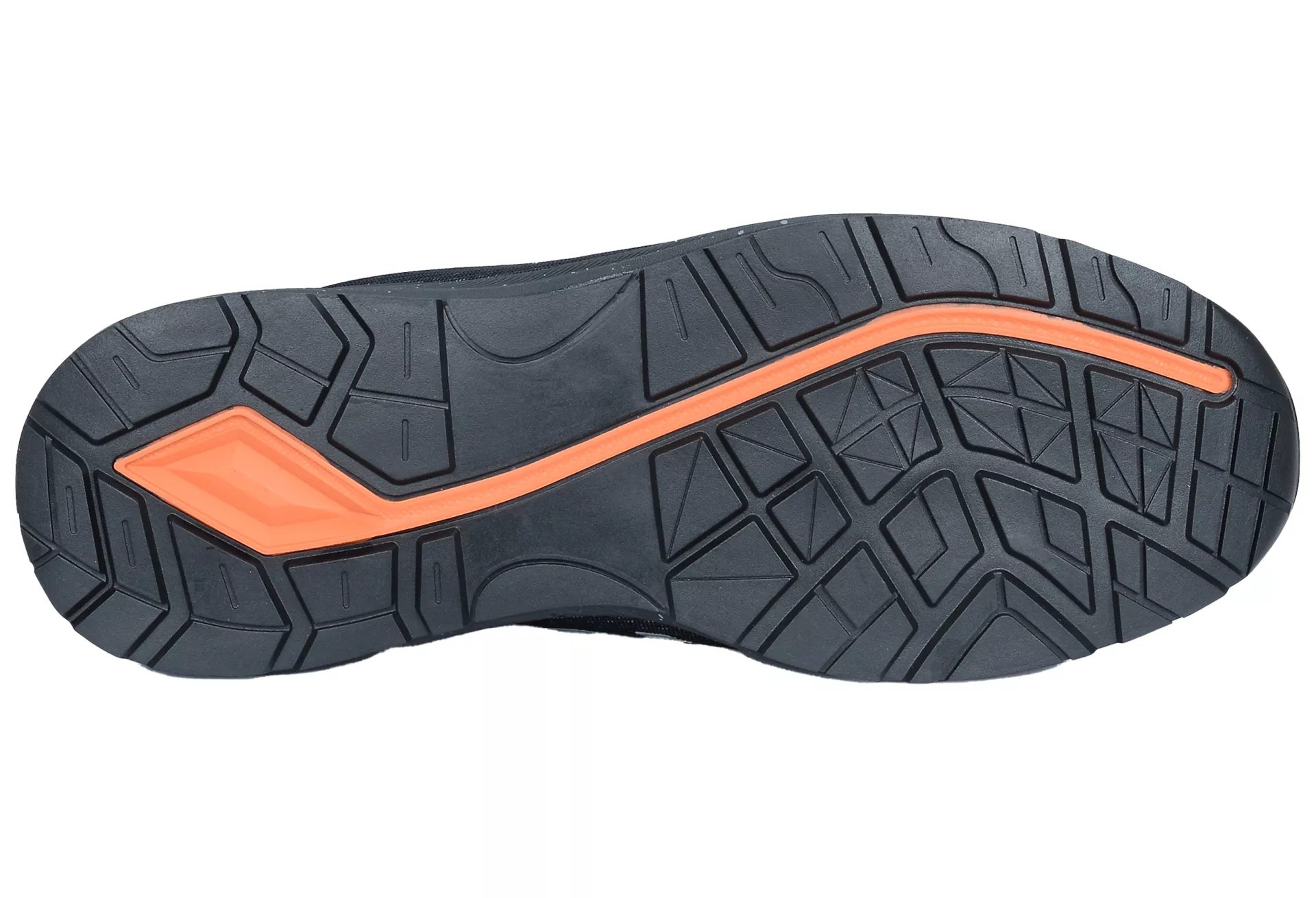 New Balance LBOBO, Logic BOA Safety Shoes S1P, Size 2E, Black/Orange, image 5