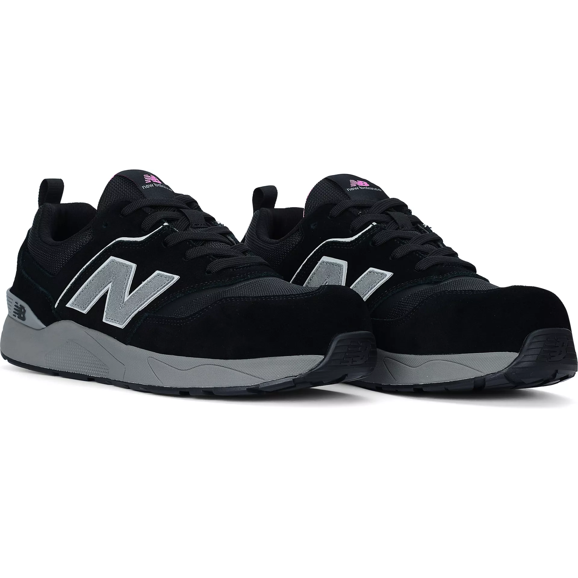 New Balance WEELCAPBZ0B, Elite Lite Womens Safety Shoes S1 PL, Black/Rose, image 6