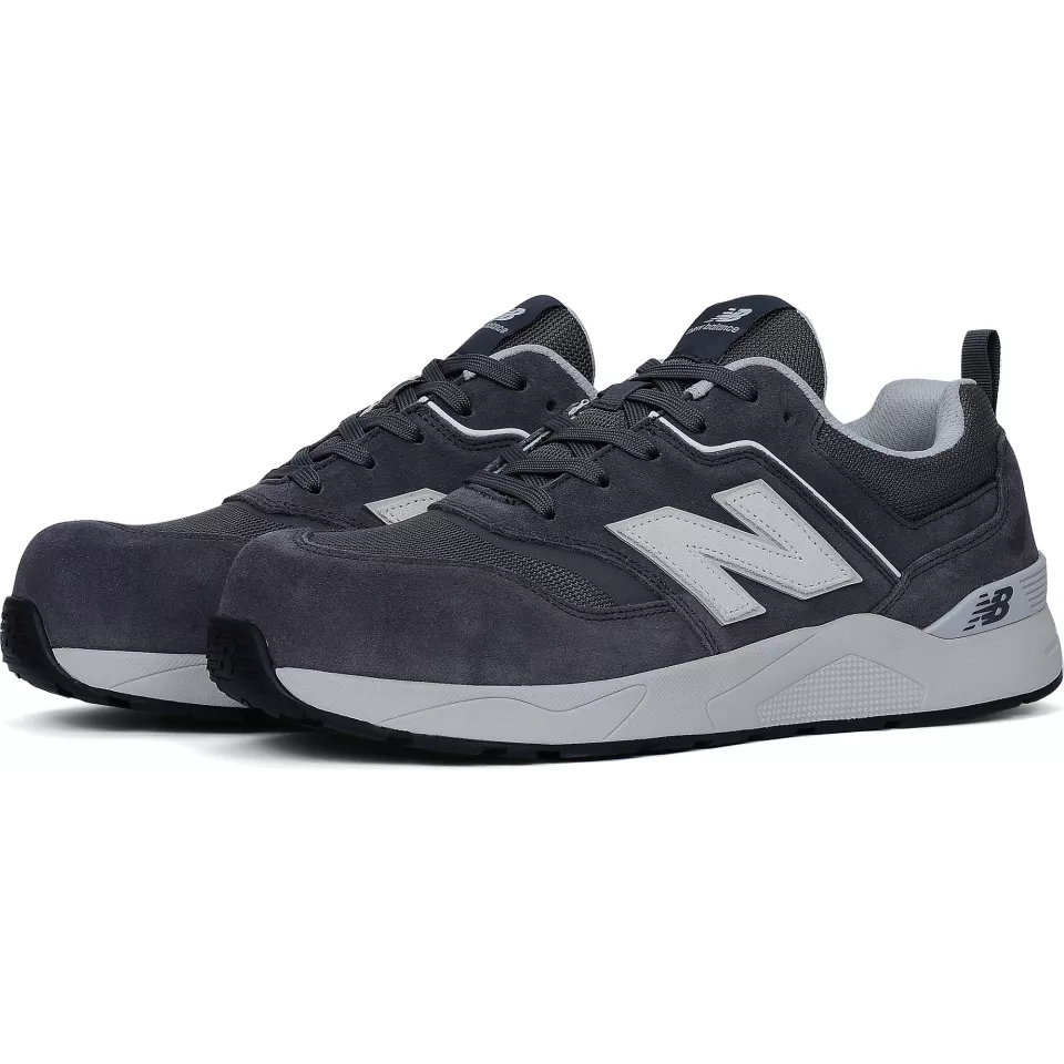 New Balance MEELCAPGW0D, Elite Lite Safety Shoes S1 PL, Grey/White, image 7, gallery thumbnail