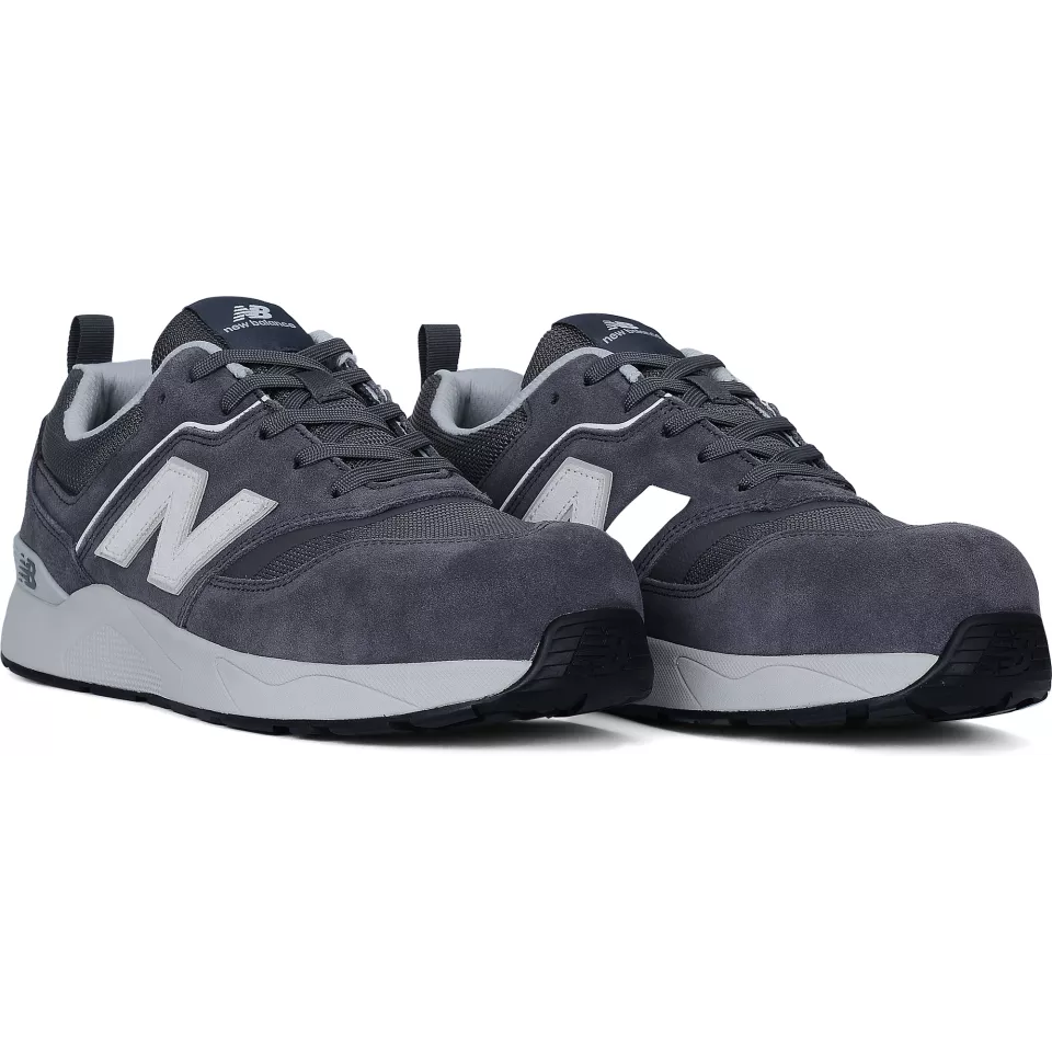 New Balance MEELCAPGW0D, Elite Lite Safety Shoes S1 PL, Grey/White, image 6, gallery thumbnail