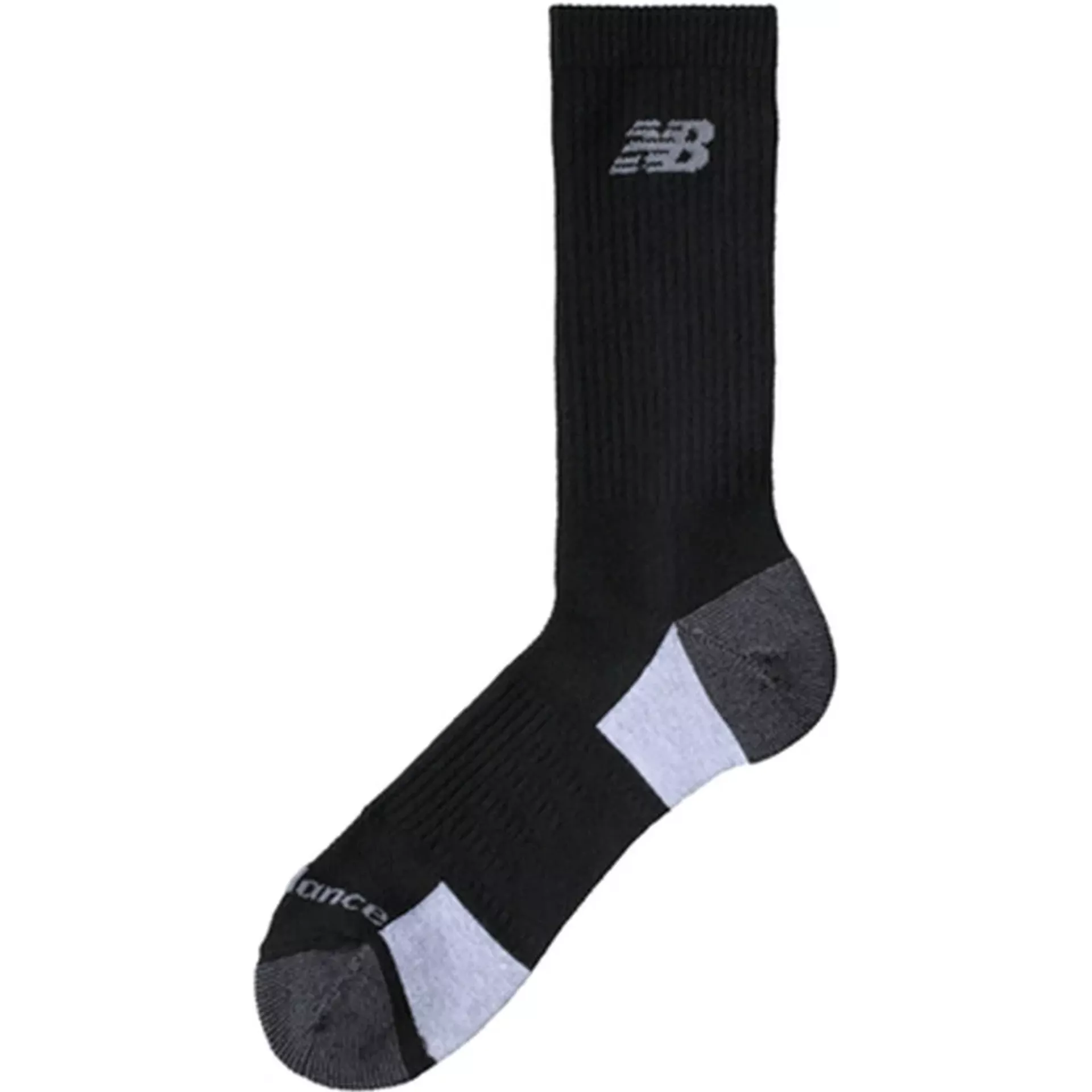 New Balance LAS51351, Crew Sukat, musta