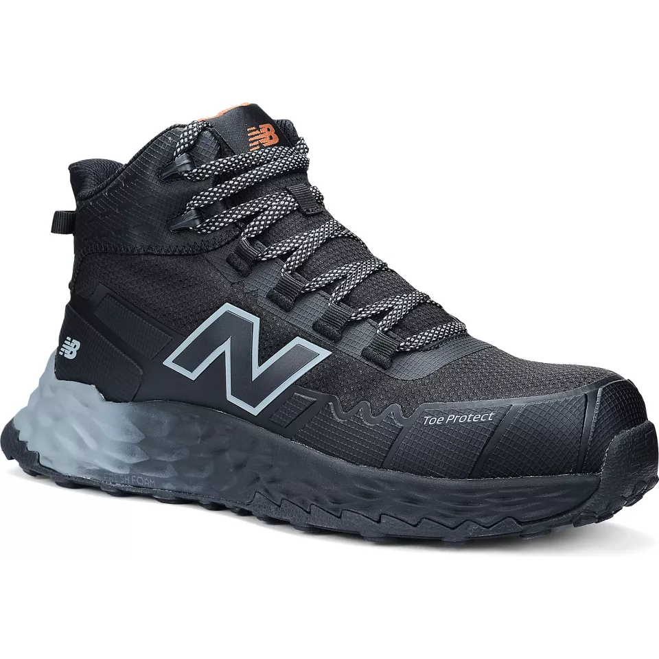 New Balance WEFCMCAPBG0D, Cremorne Mid Womens Safety Shoes S3L, Black, image 1, gallery thumbnail