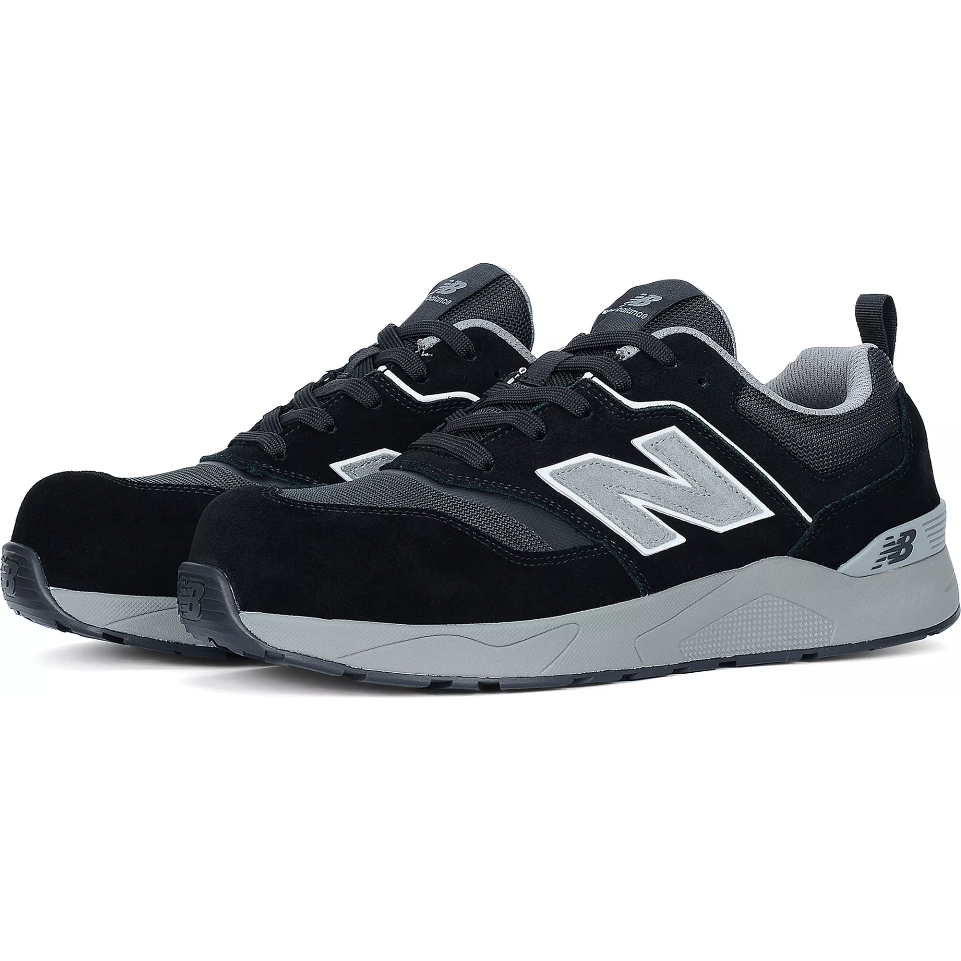 New Balance MEELCAPBG0D, Elite Lite Safety Shoes S1 PL, Black/Grey, image 6
