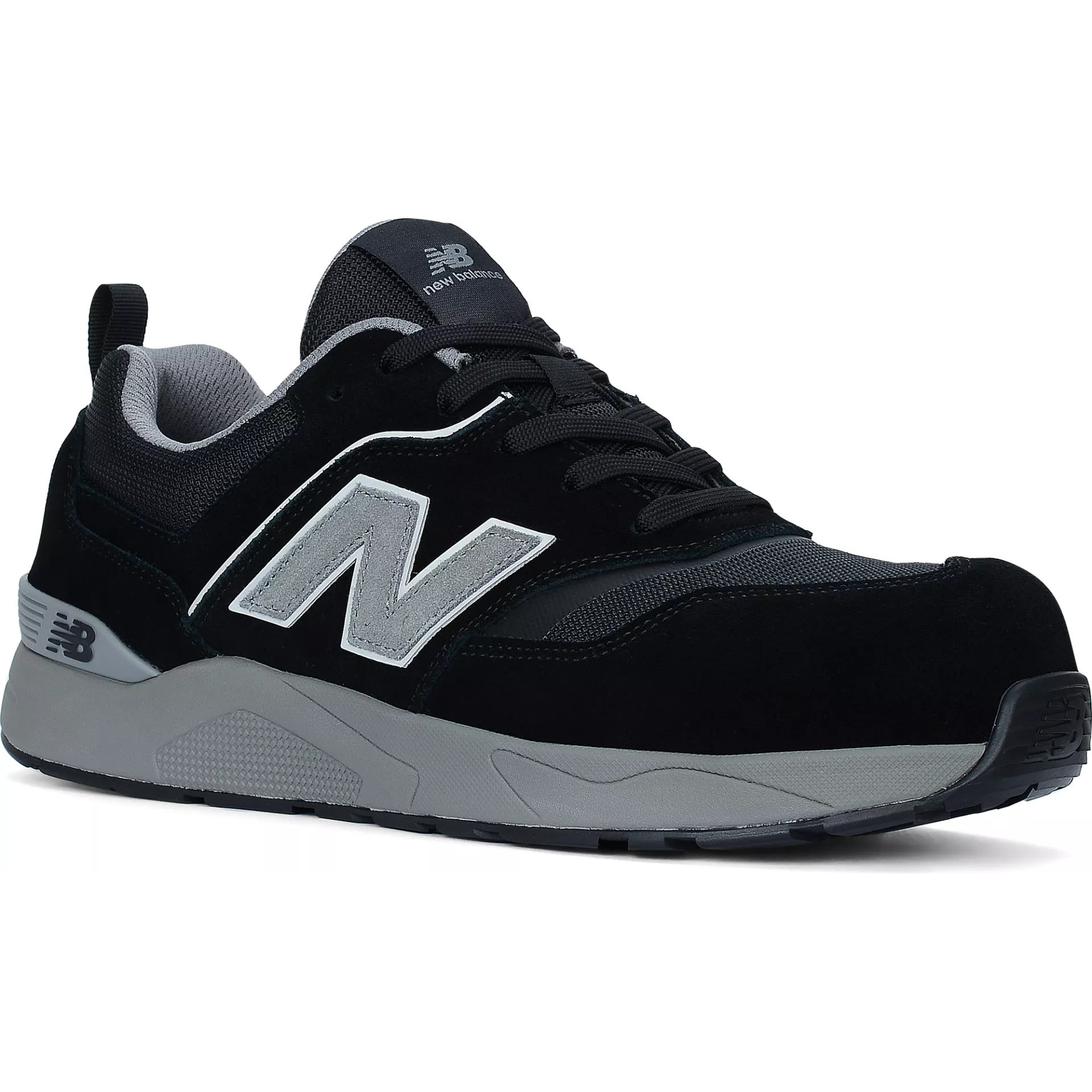 New Balance MEELCAPBG0D, Elite Lite Safety Shoes S1 PL, Black/Grey, image 1