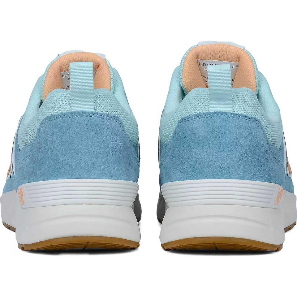 New Balance WEELCAPMO0B, Elite Lite Womens Safety Shoes S1 PL, Milky Blue/Orange, image 10, gallery thumbnail