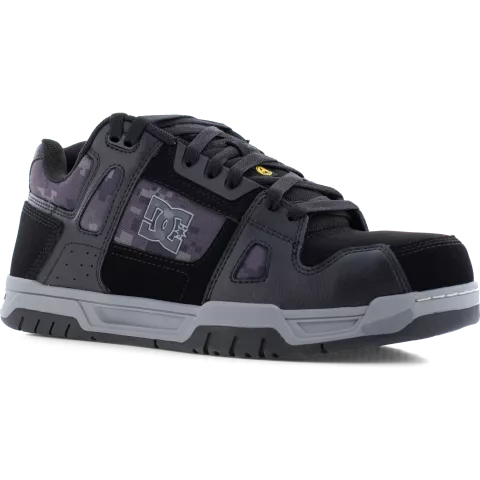  DC60501S3S, DC Shoes Stag Safety Sicherheitsschuhe S3S, Schwarz/Grau