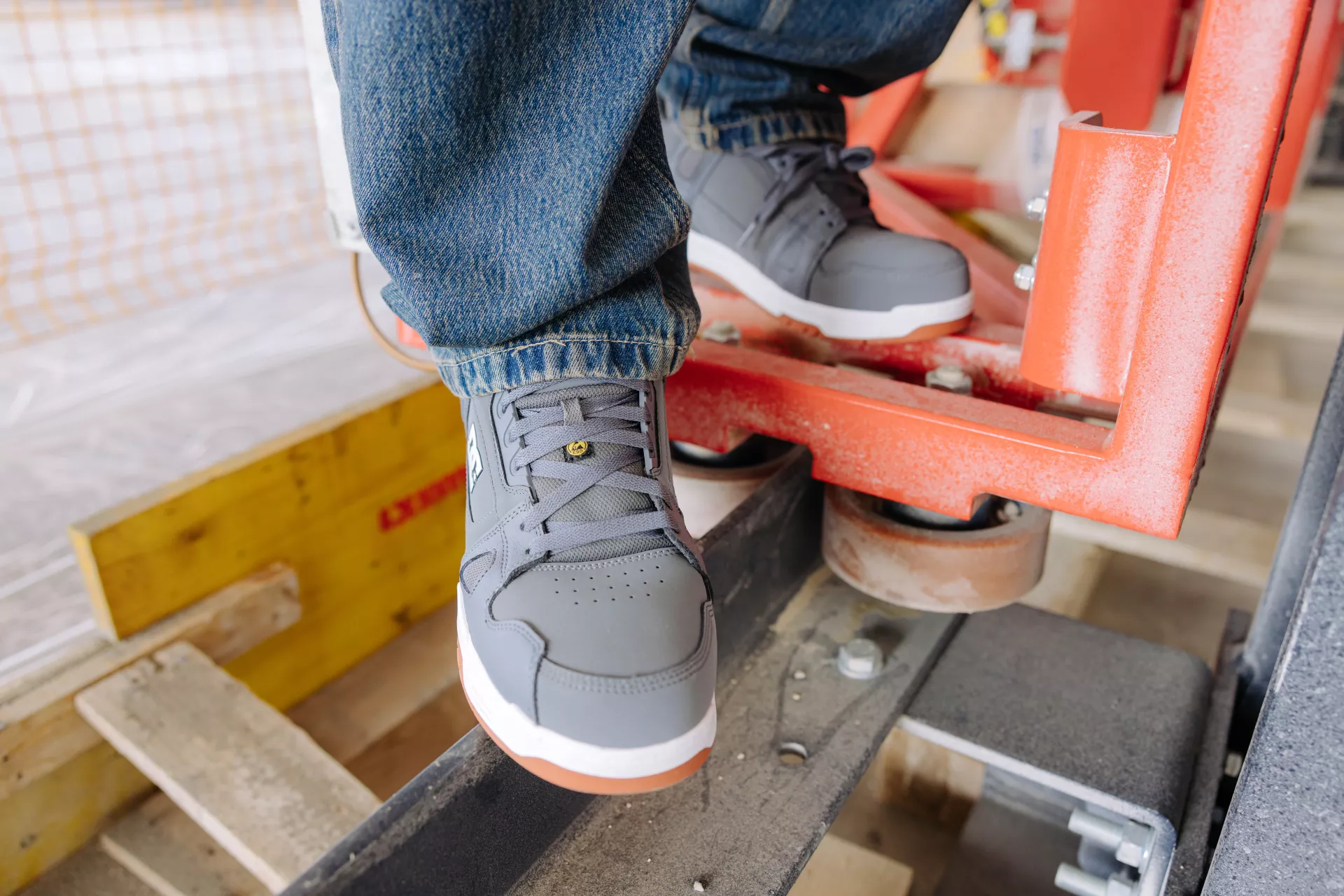 DC Shoes DC60502S3S, Stag Safety Safety Shoes S3S, Gray/Gum, image 6