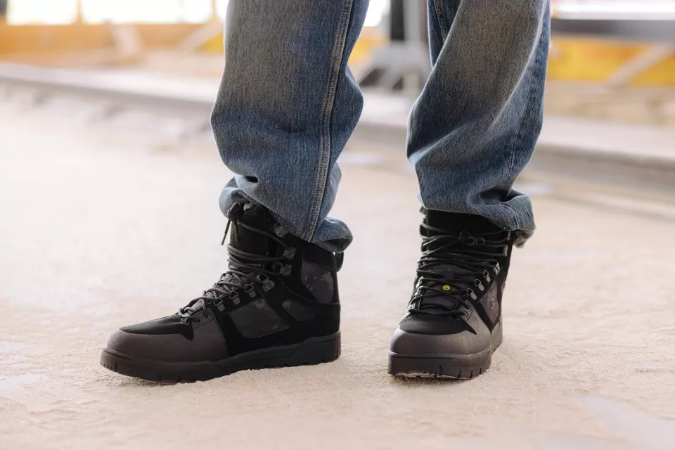 DC Shoes DC60603S3S, Pure Safety Sicherheitsschuhe S3S, Schwarz/Camo, image 6, gallery thumbnail