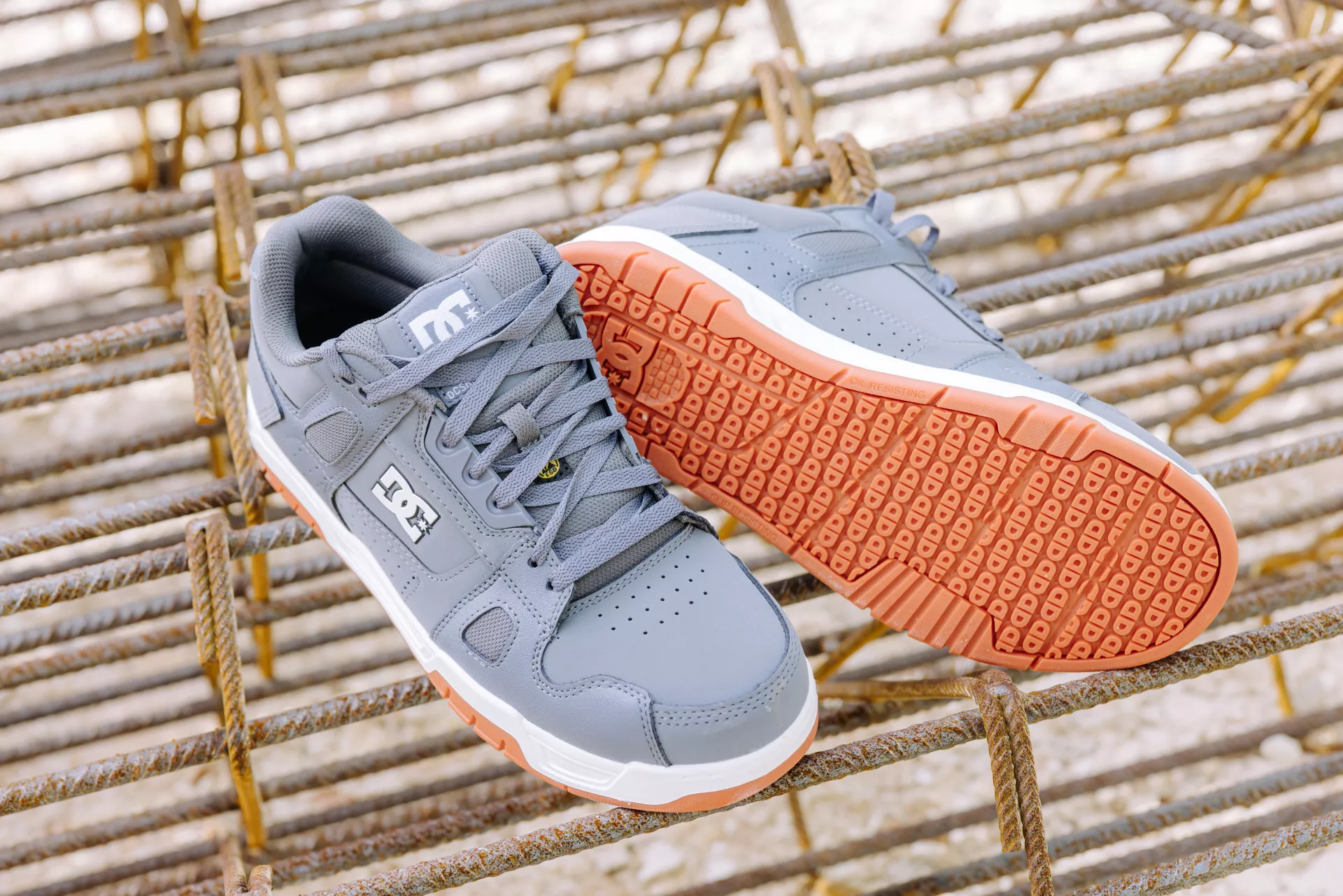 DC Shoes DC60502S3S, Stag Safety Safety Shoes S3S, Gray/Gum, image 9