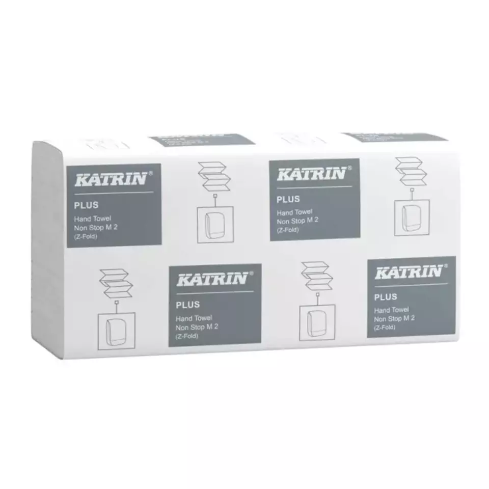 Katrin 87181, Katrin Plus Hand Towel Non-Stop M 2-Ply/Bag, image 1, gallery thumbnail