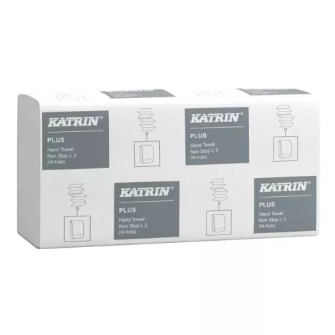 Katrin Plus Käsipyyhe W-taitto L 3-kerroksinen