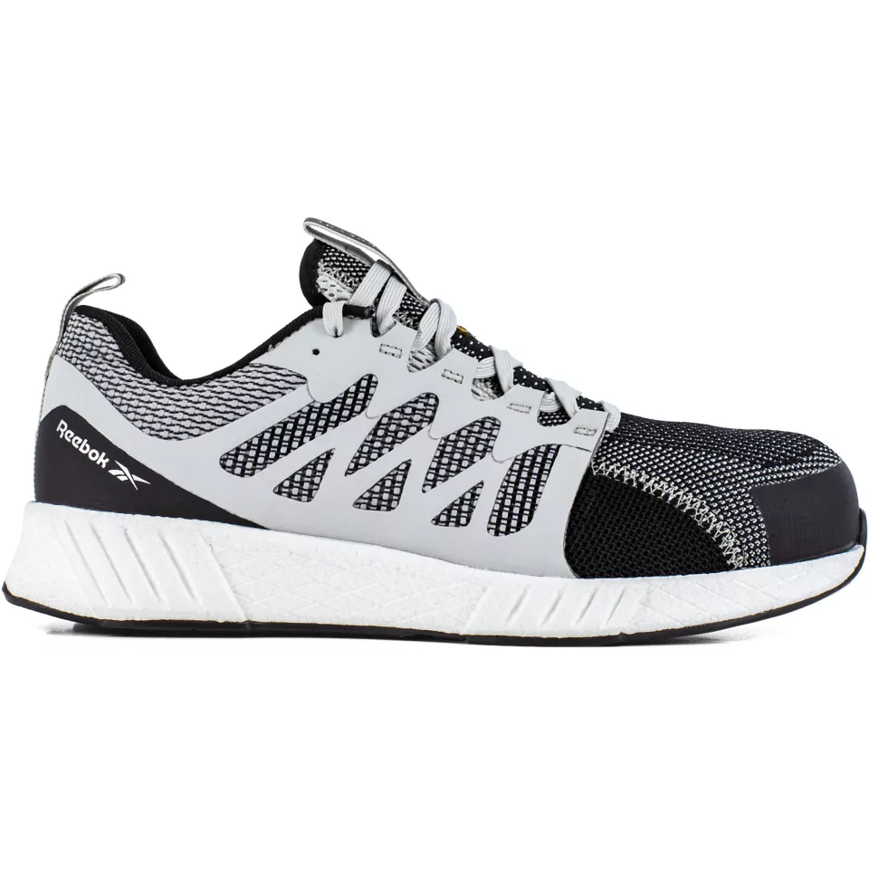 Reebok IB1072S1P, Fusion Flexweave Safety Shoes S1P, Black/Grey/White, image 2, gallery thumbnail