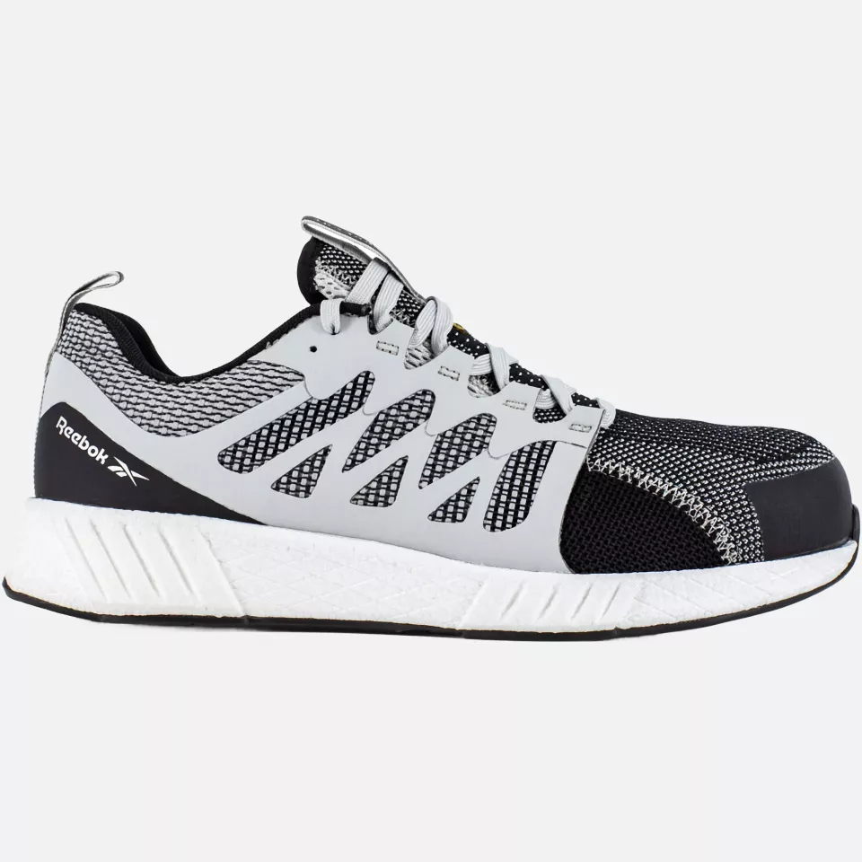 Reebok IB1072S1P, Fusion Flexweave Sicherheitsschuhe S1P, Schwarz/Grau/Weiß, image 2, gallery thumbnail