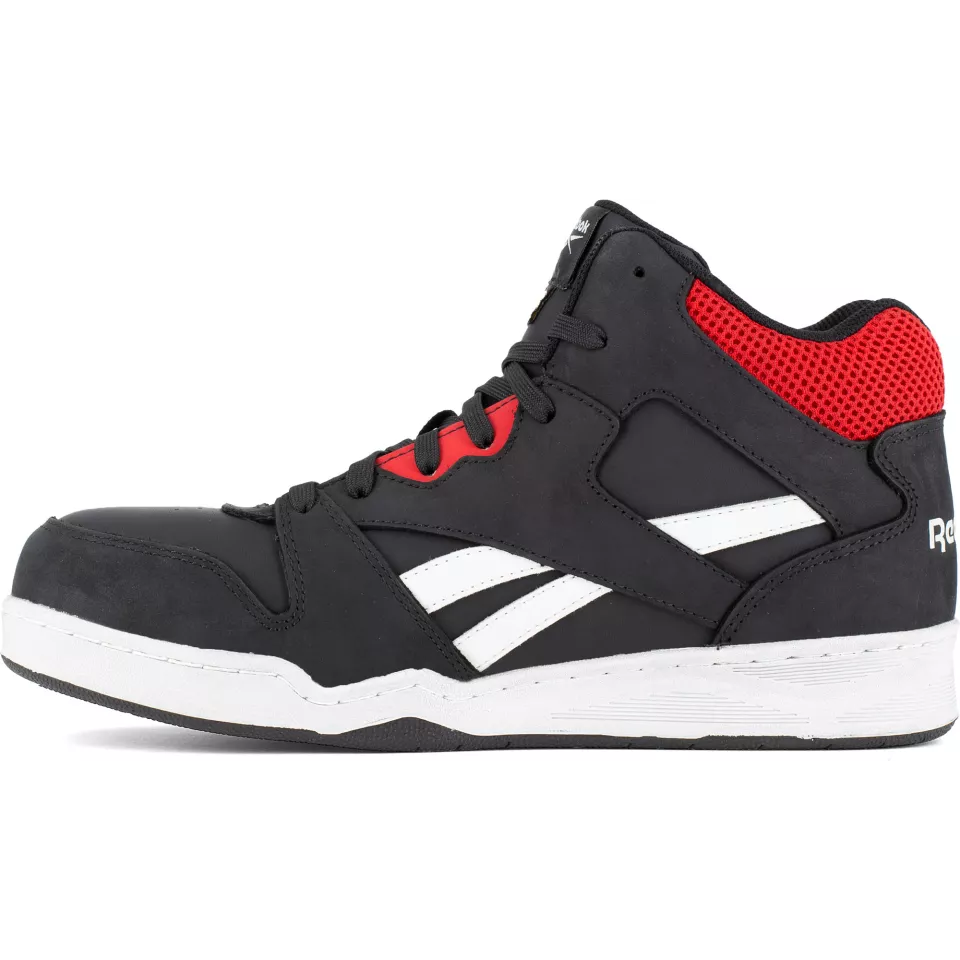 Reebok IB4132S3ESD, BB4500 High Safety Shoes S3, White/Red, image 4, gallery thumbnail