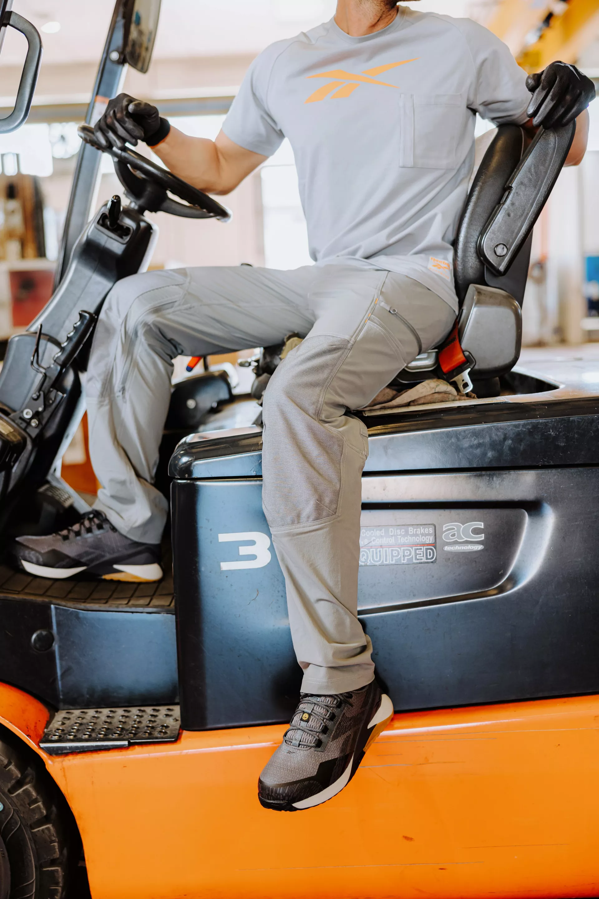 Reebok RB006PGRY, Unisex Webhose, Grau, image 3