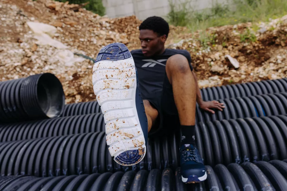 Reebok IB1030S1P, Excel Light Sicherheitsschuhe S1P, Marine, image 8, gallery thumbnail