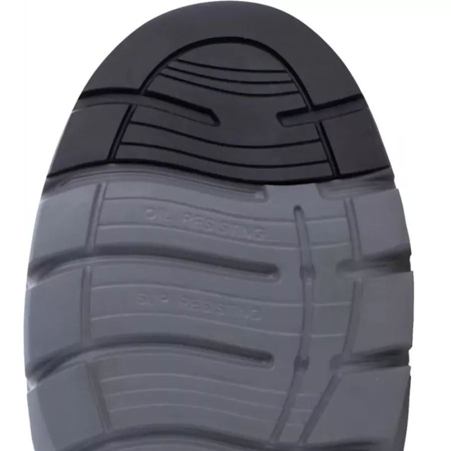 **Slip-Resistant Outsole** provides stable traction and confidence on slippery surfaces.