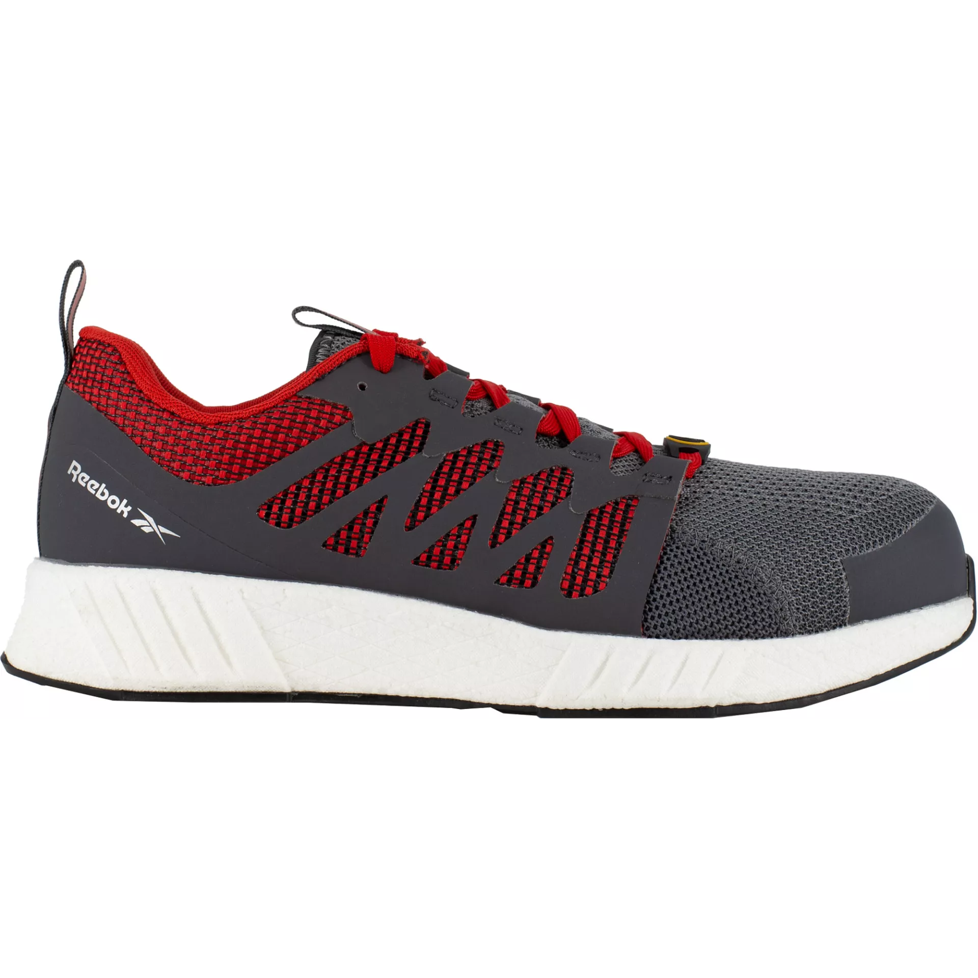 Reebok IB1070S1P, Fusion Flexweave Safety Shoes S1P, Grey/Red/White, image 1