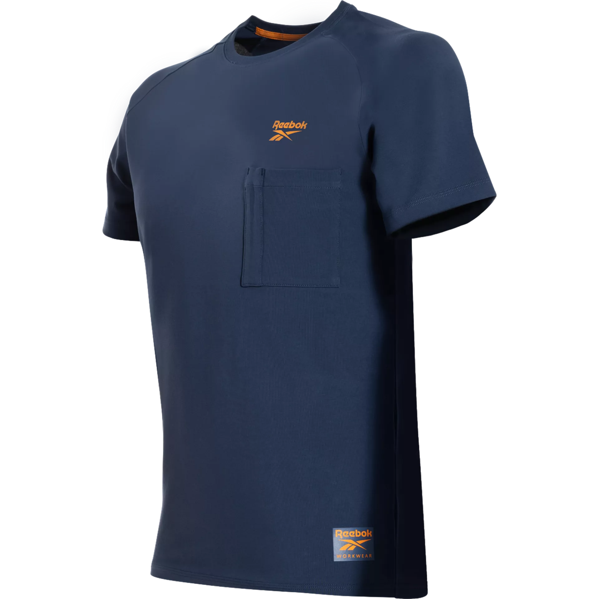 Reebok RB003TNVB2, Lockup Herren Strick-T-Shirt, Marineblau, image 1