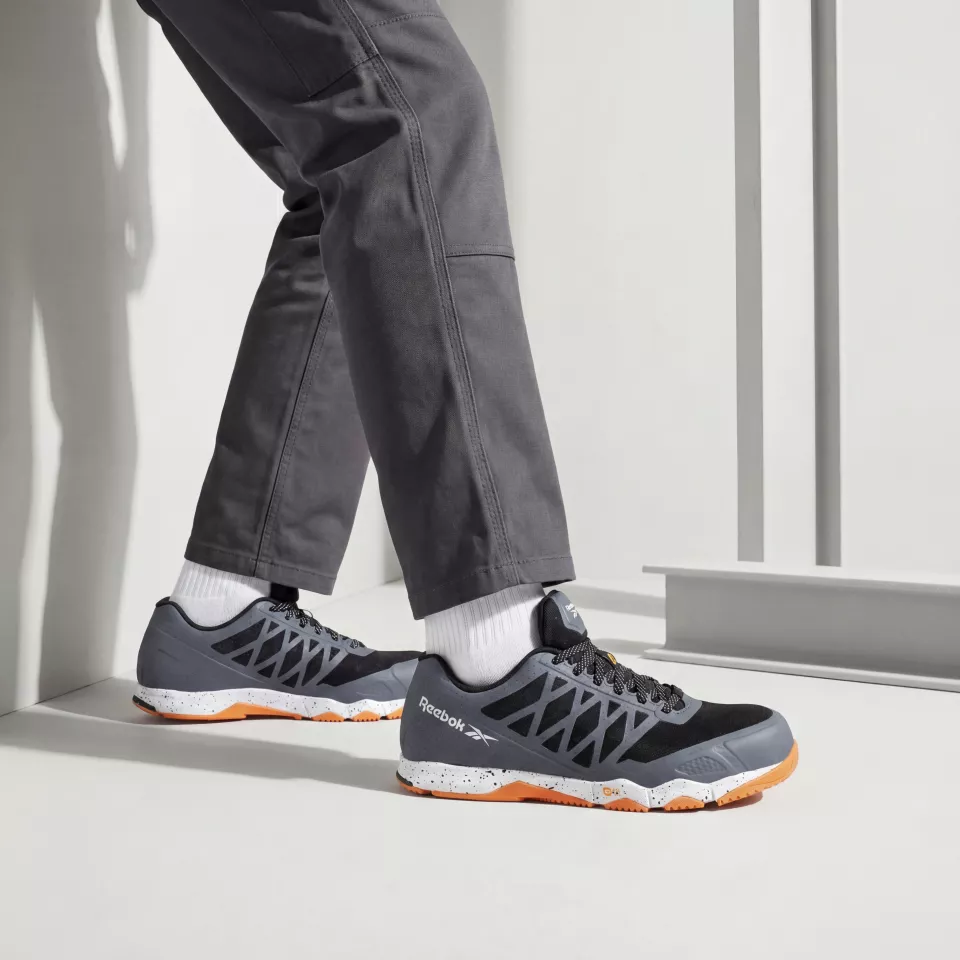 Reebok IB4453S1PS, Speed TR Sicherheitsschuhe S1PS, Grau/Orange, image 6, gallery thumbnail
