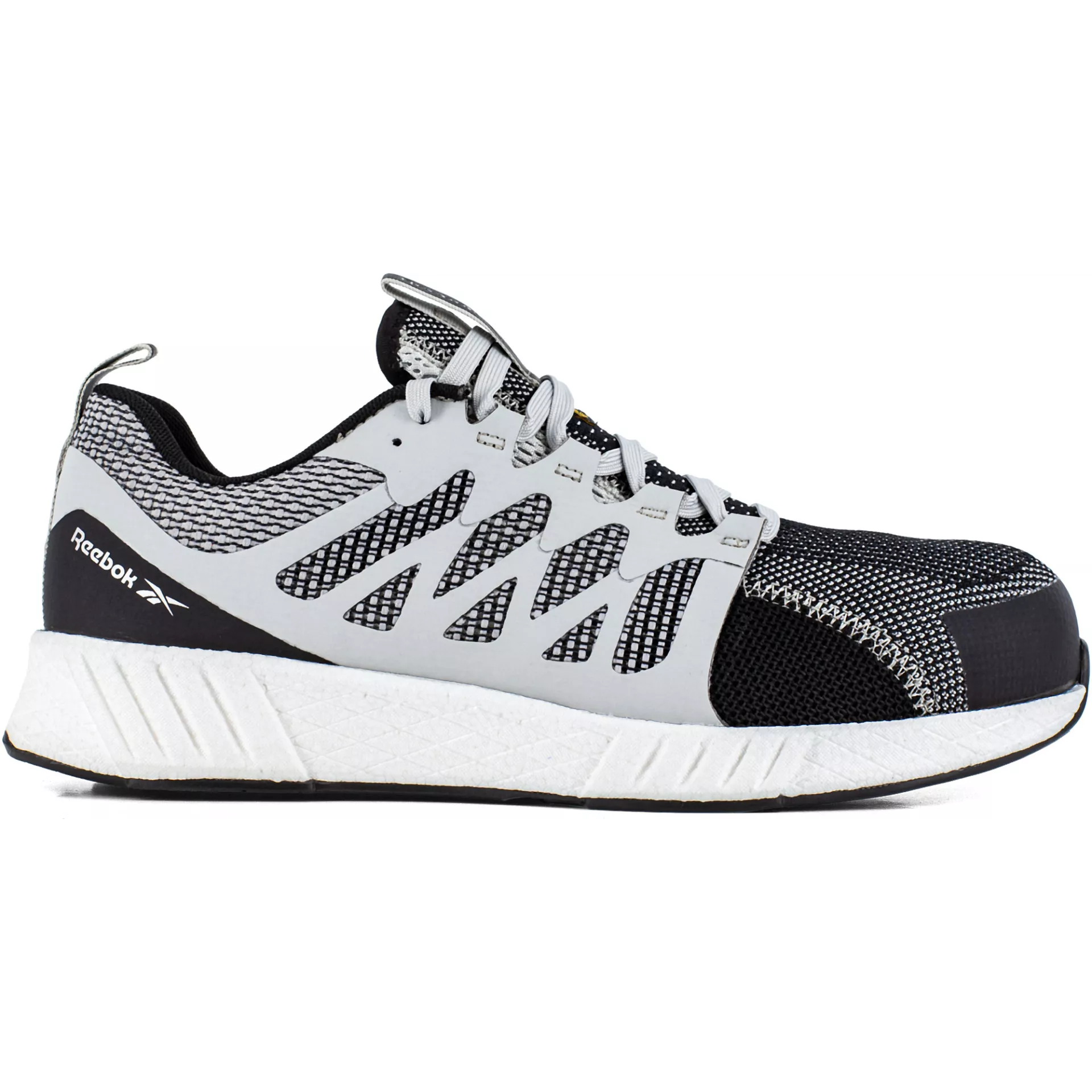 Reebok IB1072S1P, Fusion Flexweave Safety Shoes S1P, Black/Grey/White, image 2