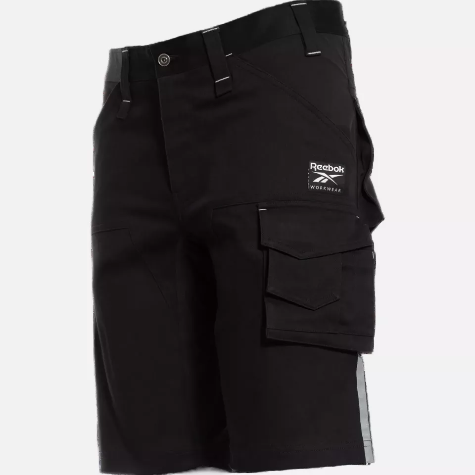 Reebok RB007SBLK, Unisex Webshorts, Schwarz, image 1, gallery thumbnail
