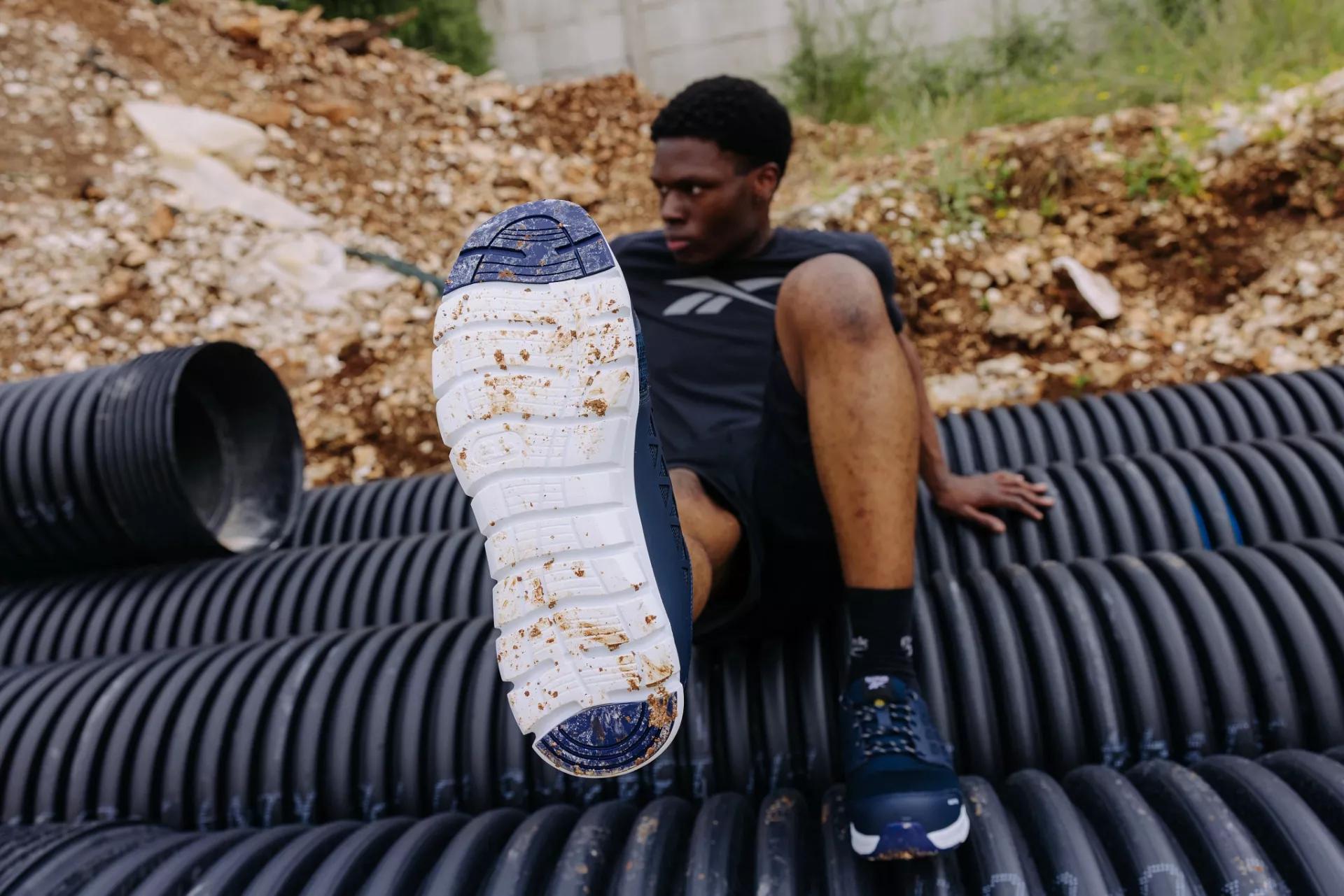 Reebok IB1030S1P, Excel Light Sicherheitsschuhe S1P, Marine, image 8