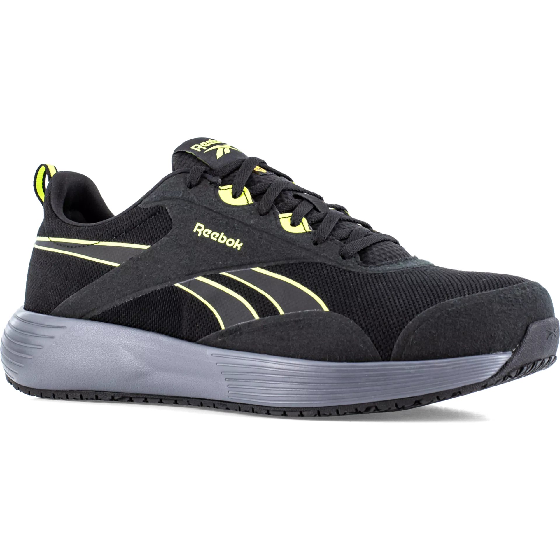 Reebok IB5106S1PS, Lite Plus Sicherheitsschuhe S1PS, Schwarz/Neon