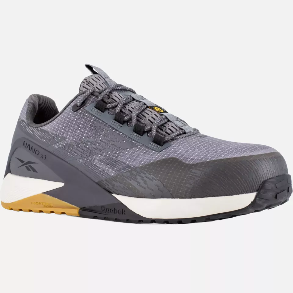 Reebok IB3481S1PS, Nano X1 Adventure Safety Shoes S1PS, Grey, image 1, gallery thumbnail