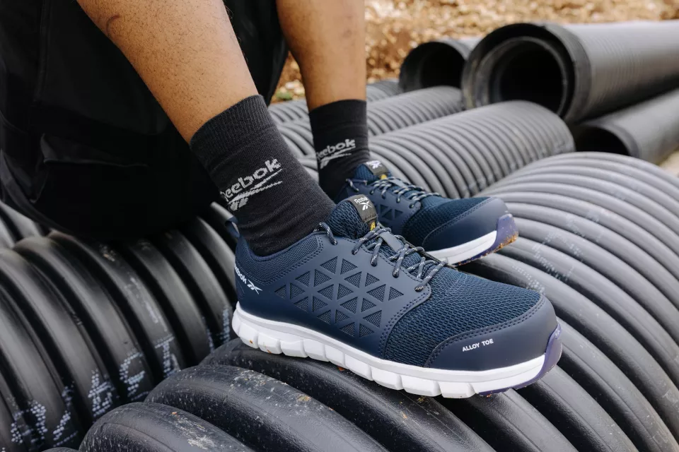 Reebok IB1030S1P, Excel Light Sicherheitsschuhe S1P, Marine, image 7, gallery thumbnail