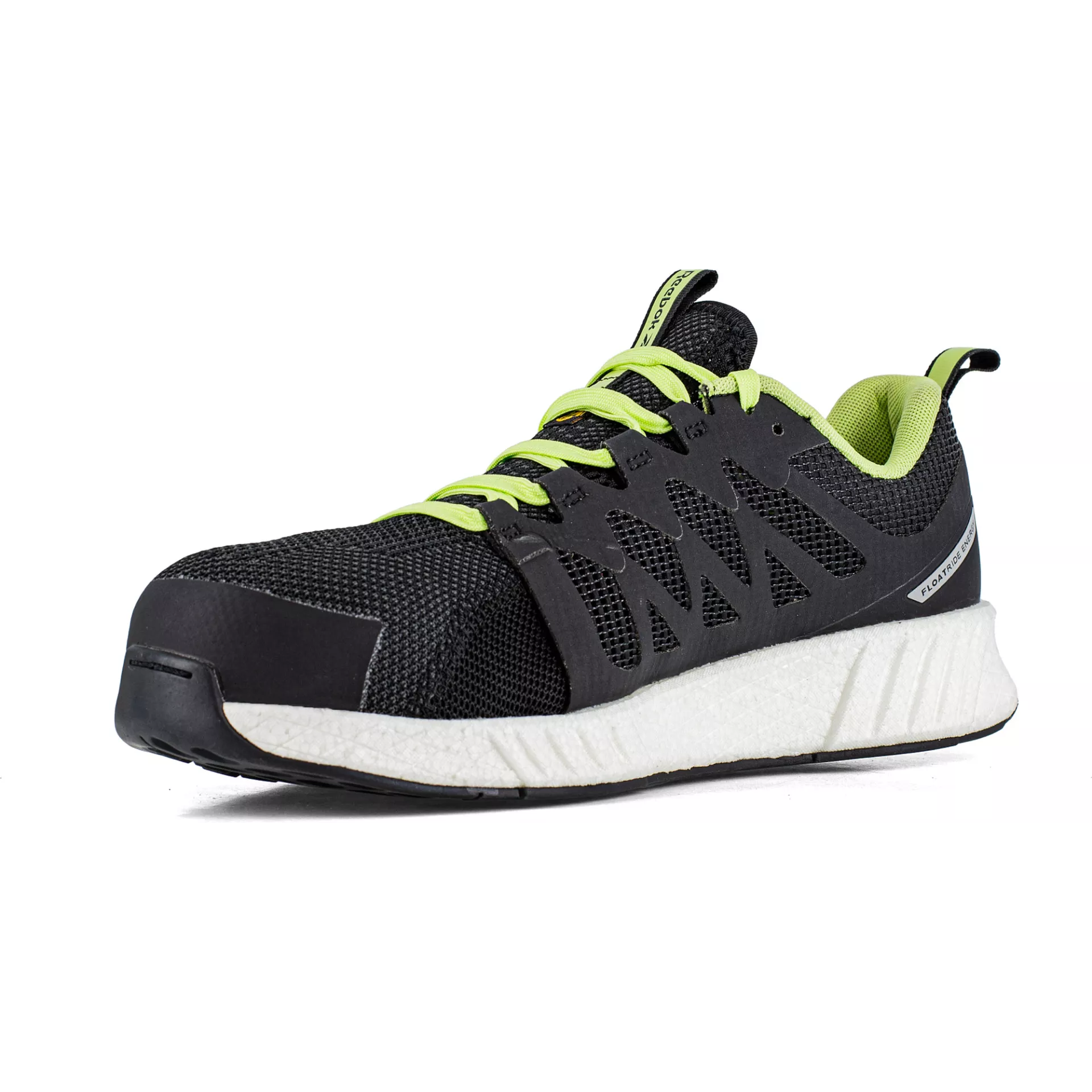 Reebok IB1073S1P, Fusion Flexweave Safety Shoes S1P, Black/Lime/White, image 3