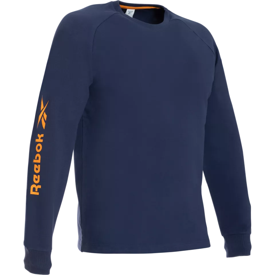 Reebok RB008SWNVB, Herren Strick-Sweatshirt, Marineblau, image 1, gallery thumbnail