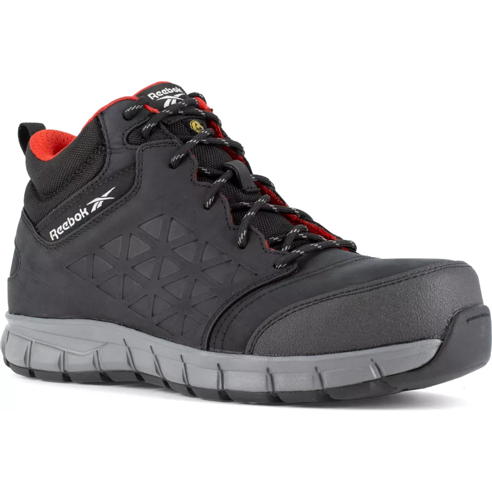 Reebok IB1037-1S3, Excel Light High Safety Shoes S3, Black, image 1, gallery thumbnail