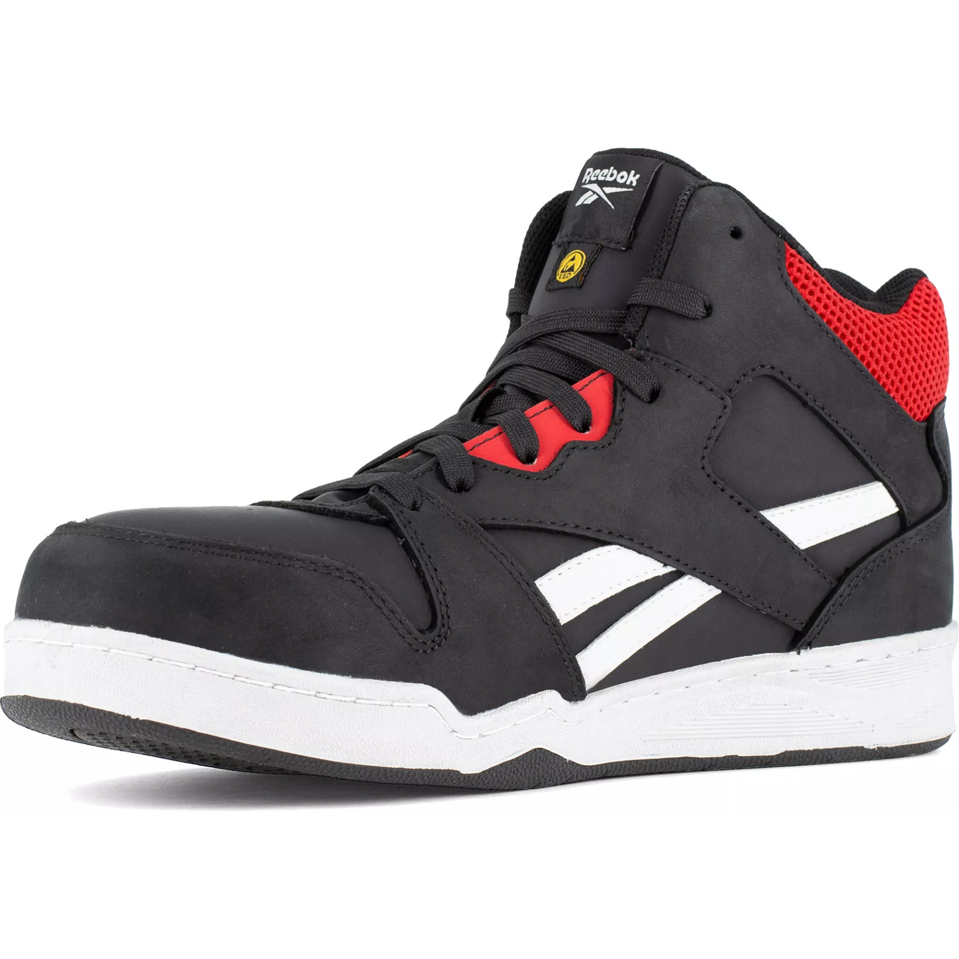 Reebok IB4132S3ESD, BB4500 High Safety Shoes S3, White/Red, image 3
