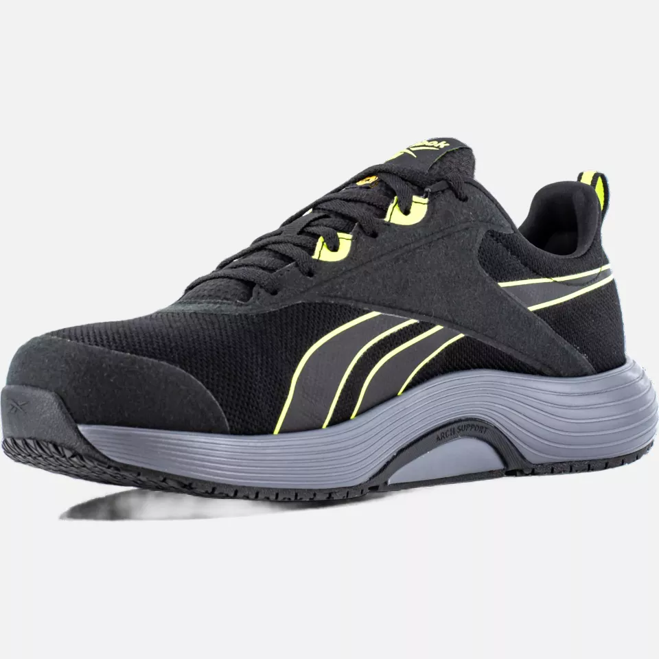 Reebok IB5106S1PS, Lite Plus Sicherheitsschuhe S1PS, Schwarz/Neon, image 3, gallery thumbnail