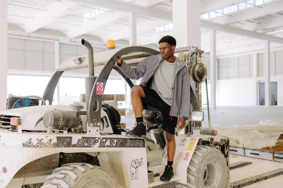 Reebok IB1037-1S3, Excel Light High Safety Shoes S3, Black, image 6, gallery thumbnail