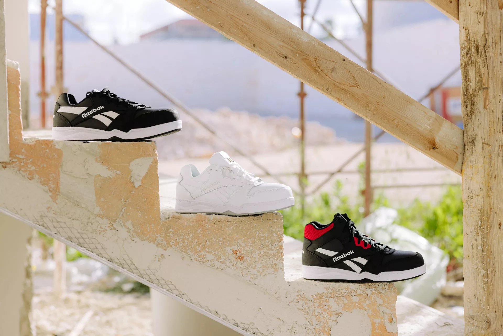 Reebok IB4132S3ESD, BB4500 High Safety Shoes S3, White/Red, image 9