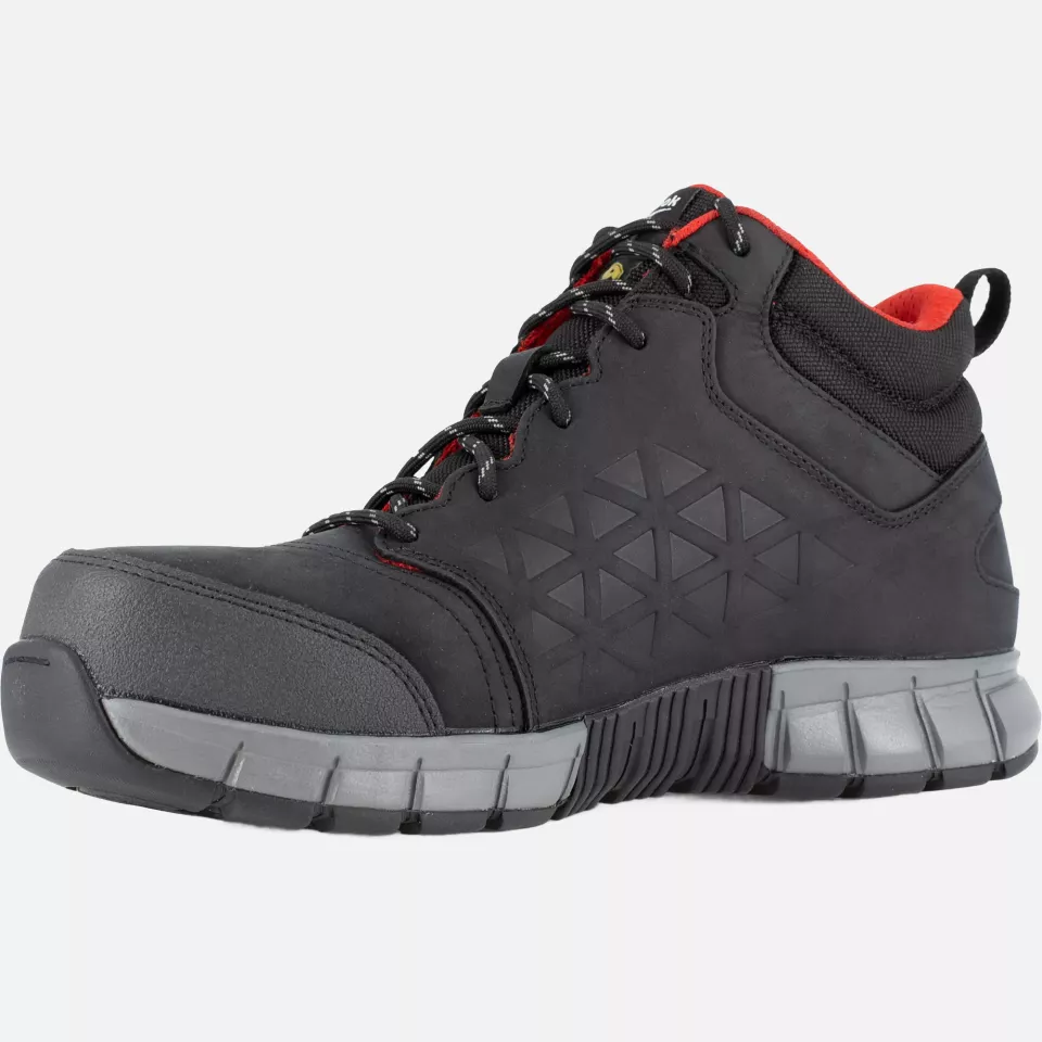 Reebok IB1037-1S3, Excel Light High Safety Shoes S3, Black, image 3, gallery thumbnail