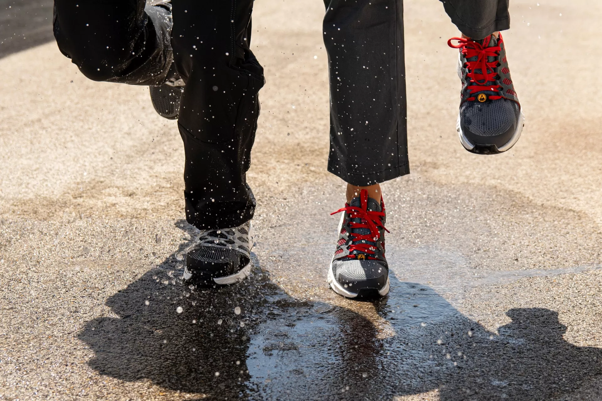 Reebok IB1070S1P, Fusion Flexweave Safety Shoes S1P, Grey/Red/White, image 5