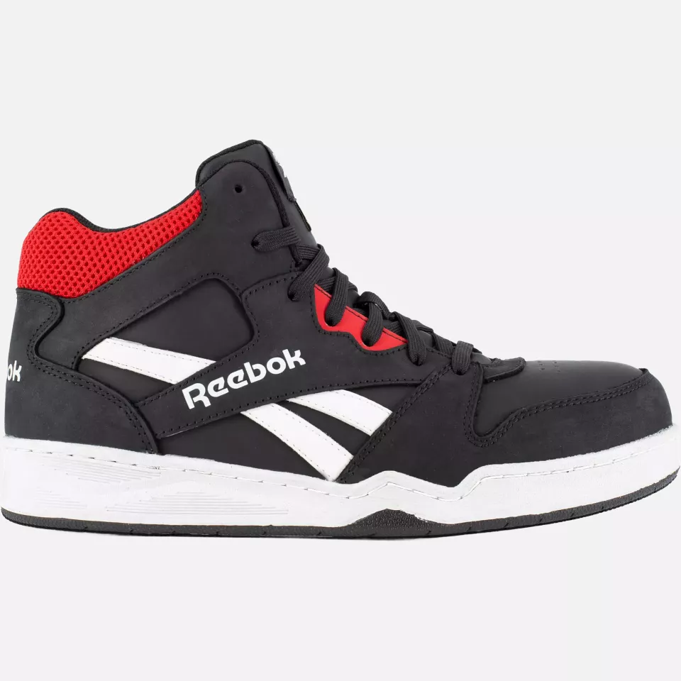 Reebok IB4132S3ESD, BB4500 Hohe Sicherheitsschuhe S3, Weiß/Rot, image 2, gallery thumbnail
