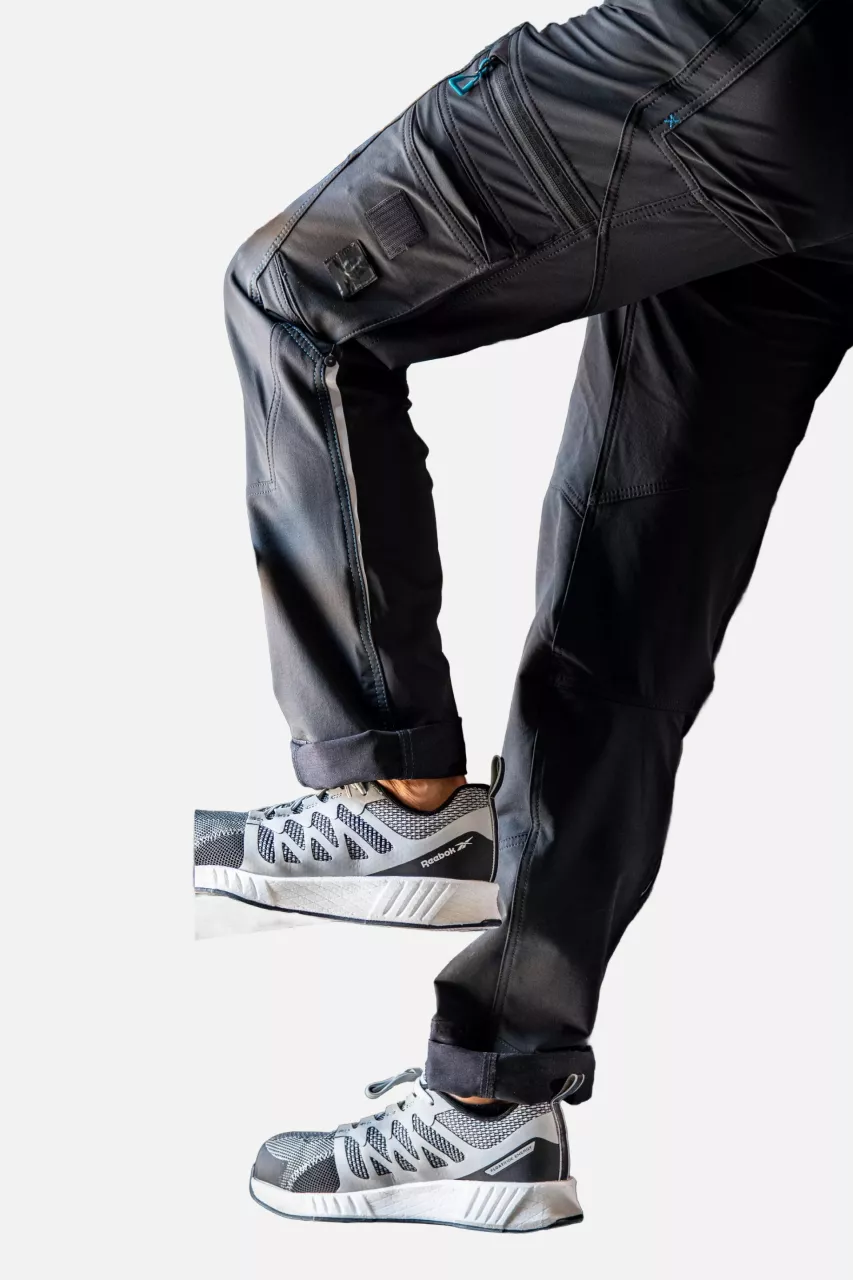 Reebok IB1072S1P, Fusion Flexweave Sicherheitsschuhe S1P, Schwarz/Grau/Weiß, image 8, gallery thumbnail