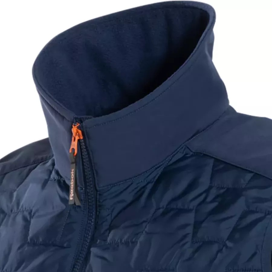 **Stand-Up Collar** provides extra warmth and protection around the neck.
